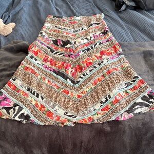 Free People Multicolor maxi skirt.